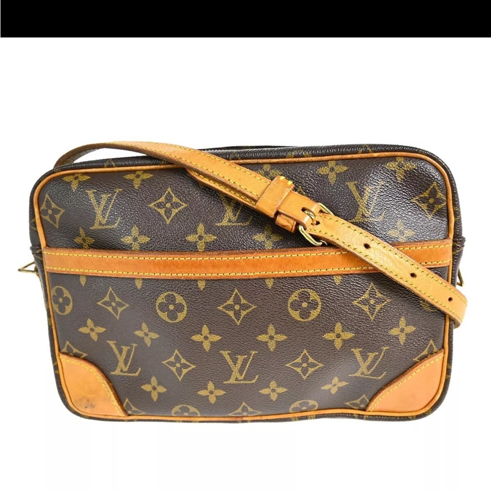 Louis Vuitton Brown Monogram Crossbody Bag